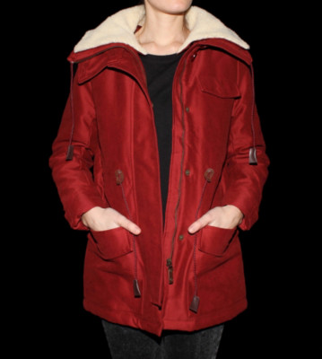 Sessun W Coat Julie & Candy red roussillon