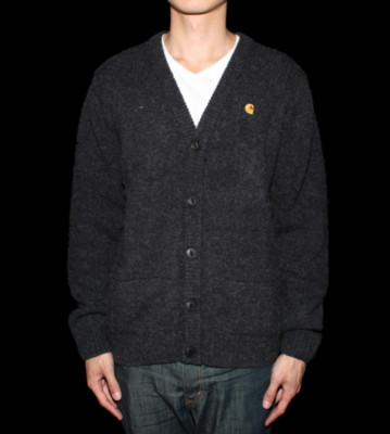 Carhartt Cardigan University black heather