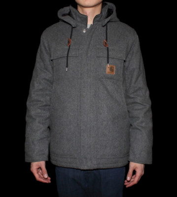 Carhartt Winterjacket Arctic grey dark heather
