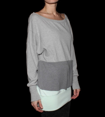 Ucon W Pullover Decon grey/light grey/grey/light mint