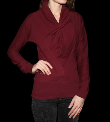 Ucon W Pullover Nitra red bordeaux