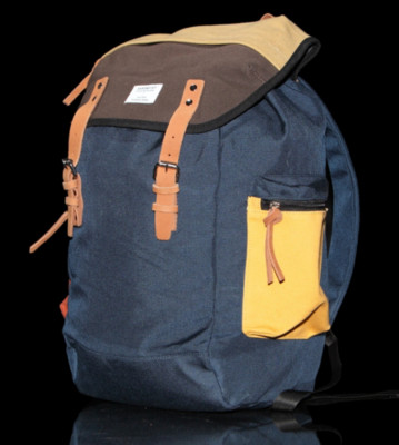 Sandqvist Backpack Lars-G&ouml;ran blue multicolour