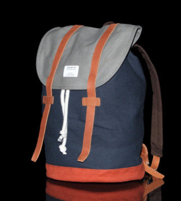 Sandqvist Backpack Stig blue/grey