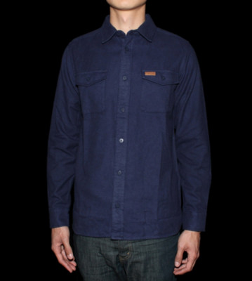 Carhartt Shirt Phonic blue heather garment washed