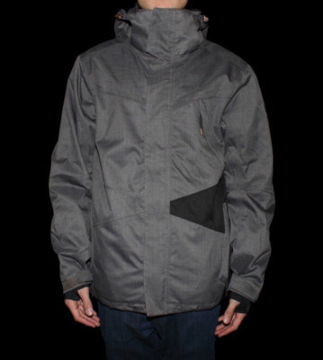 Zimtstern Snowjacket Big Bang grey dark