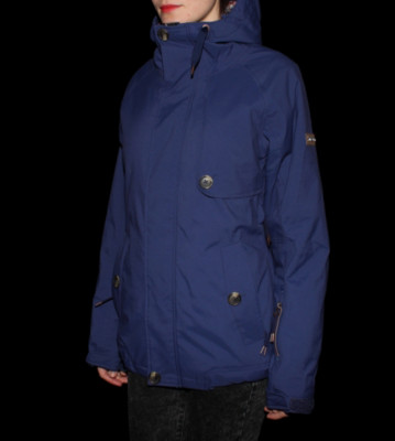 Zimtstern W Snowjacket Belle blue navy