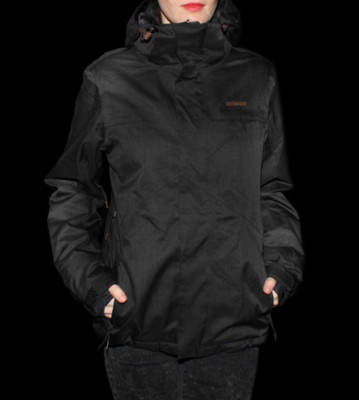 Zimtstern W Snowjacket Snowy Mash black