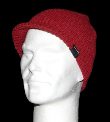 Dakine Beanie Waffle Visor red burgundy