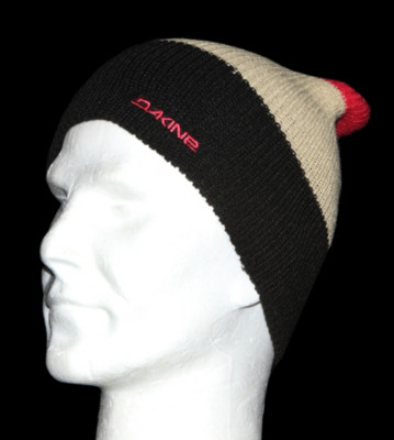 Dakine Beanie Lester red/beige/black