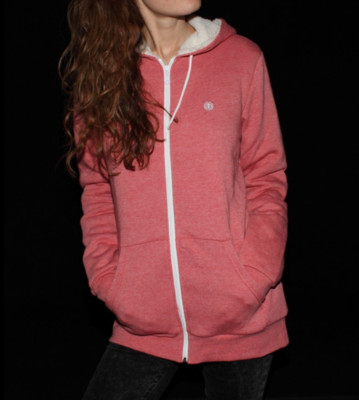 Element W Zip Hooded Fuchs pink rosie