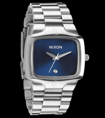 Nixon Watch The Player silver blue sunray