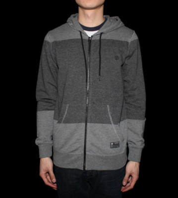 Element Zip Hooded Montauk grey heather