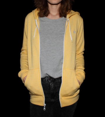 Element W Zip Hooded Erin yellow vintage