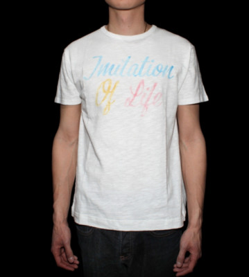 Sixpack T-Shirt Imitation Of Life white flame