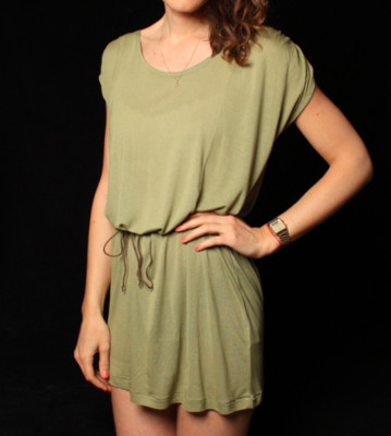 Suit W Dress Bina green lily pad