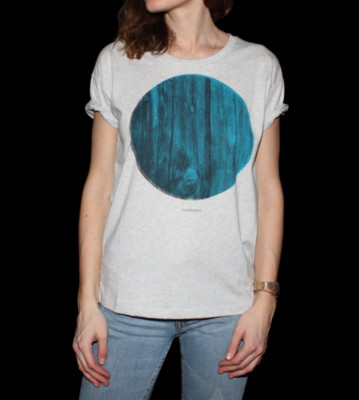Carhartt W T-Shirt Circlewood grey light heather/multicolor