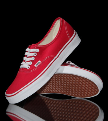 Vans Shoes Authentic red