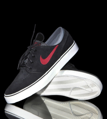 Nike Shoes Zoom Janoski black/team red