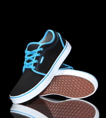 Vans Kids Shoes Chukka Low black/sky blue