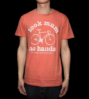 Revolution T-Shirt No Hands Roast orange red