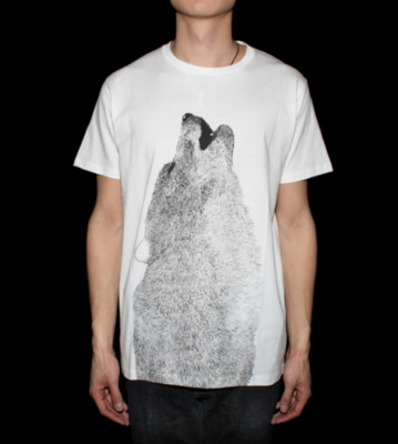 Supremebeing T-Shirt SBMT Lobo Luna white