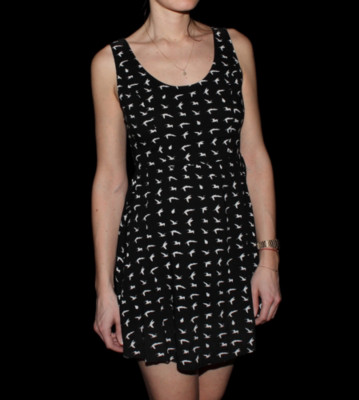 Volcom W Dress Stephanie Cherry Love black combo