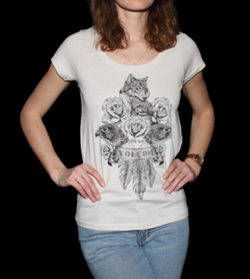 Volcom W T-Shirt Embrace The Strange beige monstrosity