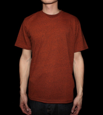 Carhartt T-Shirt Holbrook orange brick black heather