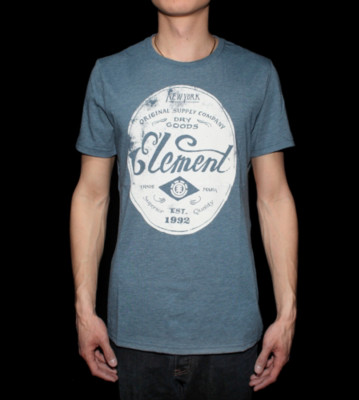 Element T-Shirt Oval blue deepness