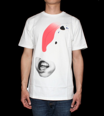 Ucon T-Shirt Mouth white