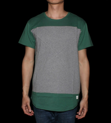 Ucon T-Shirt Tim grey/green pine