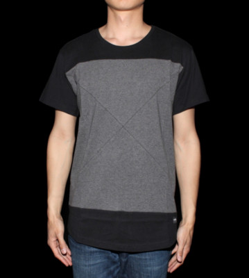 Ucon T-Shirt Tim grey/black