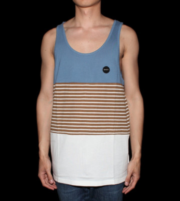 RVCA Tanktop Sin Layer blue suede