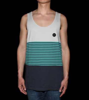 RVCA Tanktop Sin Layer grey bristol green