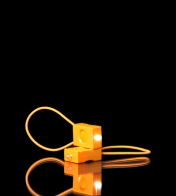 Bookman Bike Lights orange sixpense