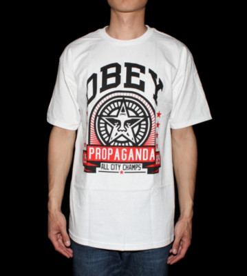 Obey T-Shirt Entra Innings white