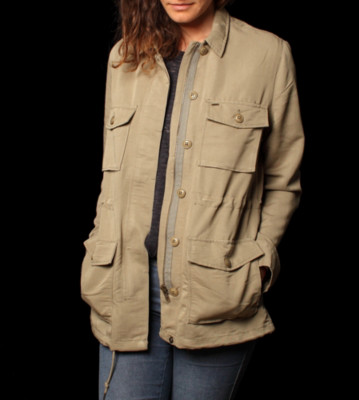 Obey W Jacket Kurtz green dusty army