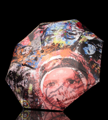 Choke Umbrella Alone black/multicolor