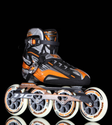 Rollerblade Speedmachine 110 grey/orange