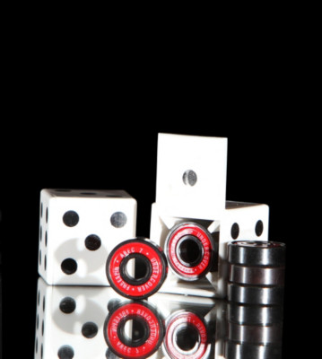 Undercover Abec 7 Bearings red - 8 Pack