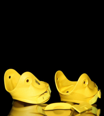 Remz Cuffs & Backslideplates yellow