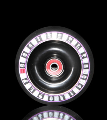 841 Scooter Wheels Roulette black/black