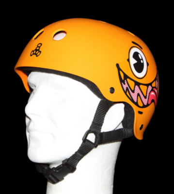 Triple 8 Helmet Maloof Special Edition orange