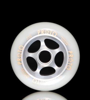 Proto Wheel Gripper silver/white
